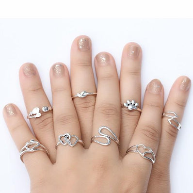 Silver Ring-Canine Paw