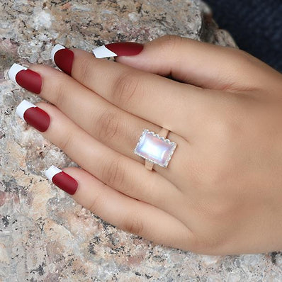Moonstone Ring