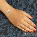 Moonstone Bracelet-Young Floret - gemstonesilverjewelryus