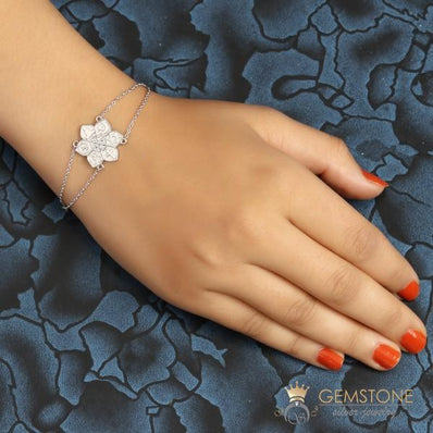 925 STERLING SILVER -COEXIST IN HARMONY CHAKRA BRACELET - Gemstone Silver Jewelry