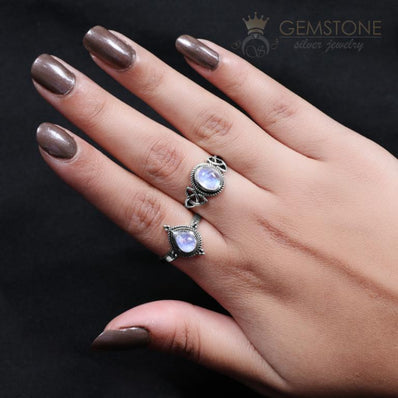 Moonstone Ring
