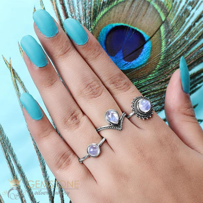 Moonstone Ring