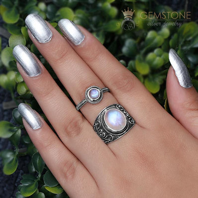 Moonstone Ring