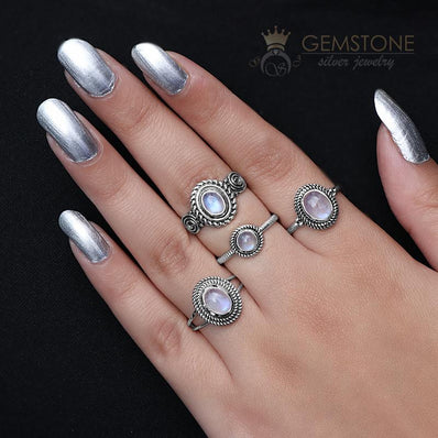 Moonstone Ring