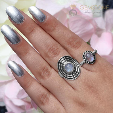 Moonstone Ring