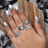 Moonstone Ring-Unique Addiction - gemstonesilverjewelryus