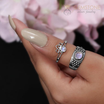 Moonstone Ring