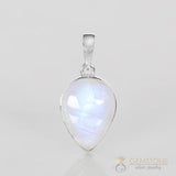 Moonstone Pendant-Orbit Teardrop