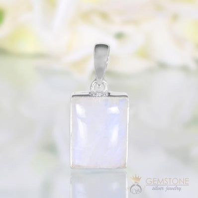 Moonstone Pendant-Moon Enclosure