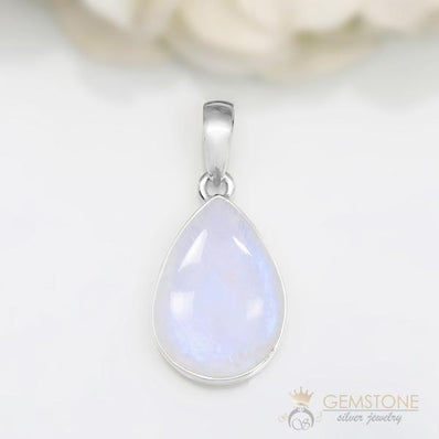 Moonstone Pendant-Dropping Wisdom