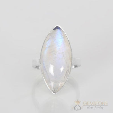 Moonstone Ring-Edged Poise