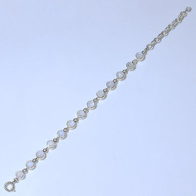 Moonstone Bracelet-Dawn To Dusk - Gemstone Silver Jewelry
