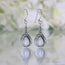 Moonstone Earring-Coral Delight