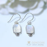 Moonstone Earring-Flawless Dream - Gemstone Silver Jewelry