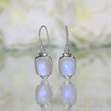 Moonstone Earring-Flawless Dream - Gemstone Silver Jewelry