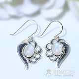 Moonstone Earring-Midnight Enchantment - Gemstone Silver Jewelry