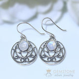 Moonstone Earring-Tempting Tribute - Gemstone Silver Jewelry