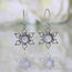 Moonstone Earring-Floral Essence
