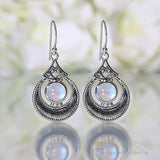 Moonstone Earring-Moon Bearer - Gemstone Silver Jewelry