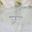 Moonstone Necklace-Moon And Star
