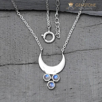 Moonstone Necklace-Moon Magick - Gemstone Silver Jewelry