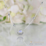 Moonstone Necklace-Old Soul - Gemstone Silver Jewelry