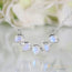 Moonstone Necklace-Captured Gleam