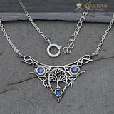 Moonstone Necklace-Vintage Moon - Gemstone Silver Jewelry