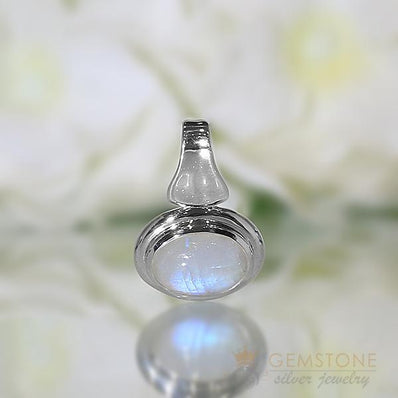 Moonstone Pendant-Angelic Prestige - Gemstone Silver Jewelry