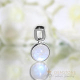 Moonstone Pendant-Bonding Connection - Gemstone Silver Jewelry