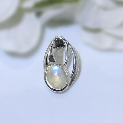 Moonstone Pendant-Olympian - Gemstone Silver Jewelry