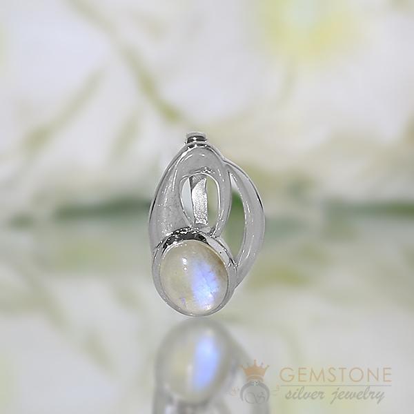 Moonstone Pendant-Olympian - Gemstone Silver Jewelry