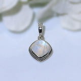 Moonstone Pendant-Ravishing Moon - Gemstone Silver Jewelry