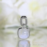 Moonstone Pendant-Secret Resolve - Gemstone Silver Jewelry