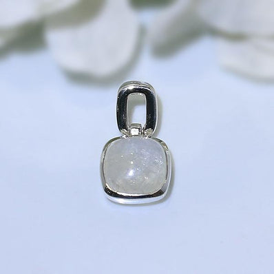 Moonstone Pendant-Secret Resolve - Gemstone Silver Jewelry