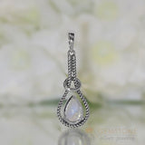 Moonstone Pendant-Valour - Gemstone Silver Jewelry