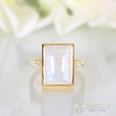 Moonstone Ring