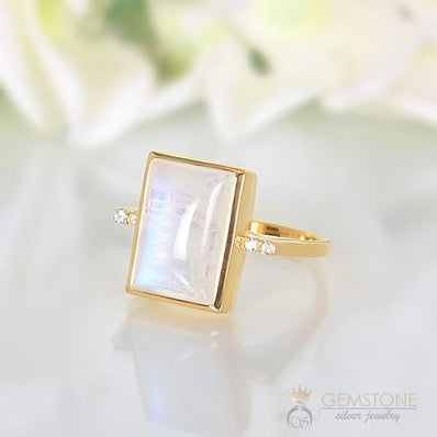 Moonstone Ring