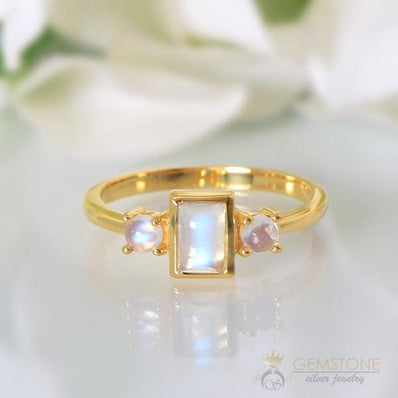 Moonstone Ring
