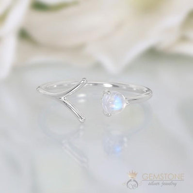 Moonstone Ring