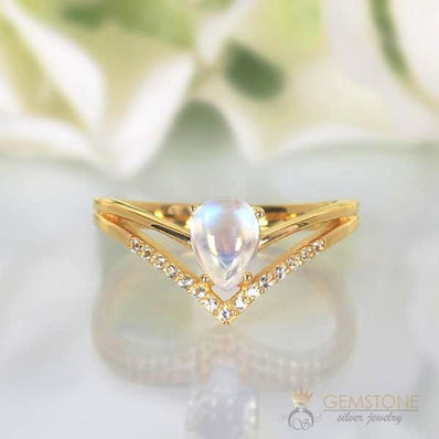 Moonstone Ring