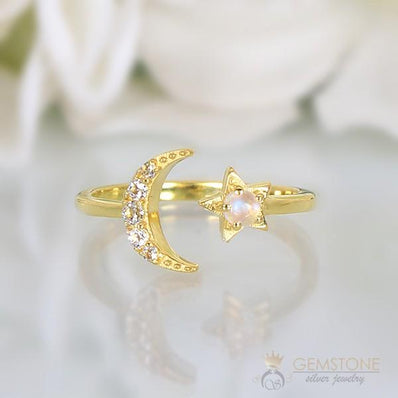 Moonstone Ring