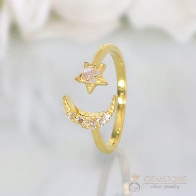 Moonstone Ring