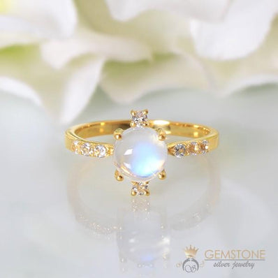 Moonstone Ring