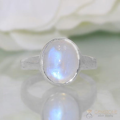 Moonstone Ring-Orb Of Night