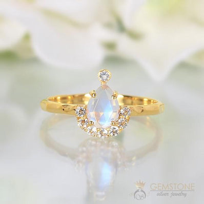 Moonstone Ring