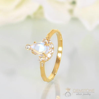 Moonstone Ring