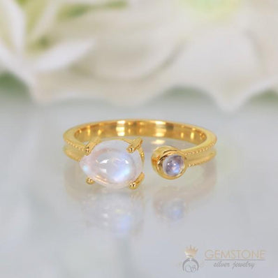 Moonstone Ring