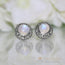 moonstone studs- Vintage Aura