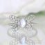 Moonstone Ring-Tremendous Butterfly